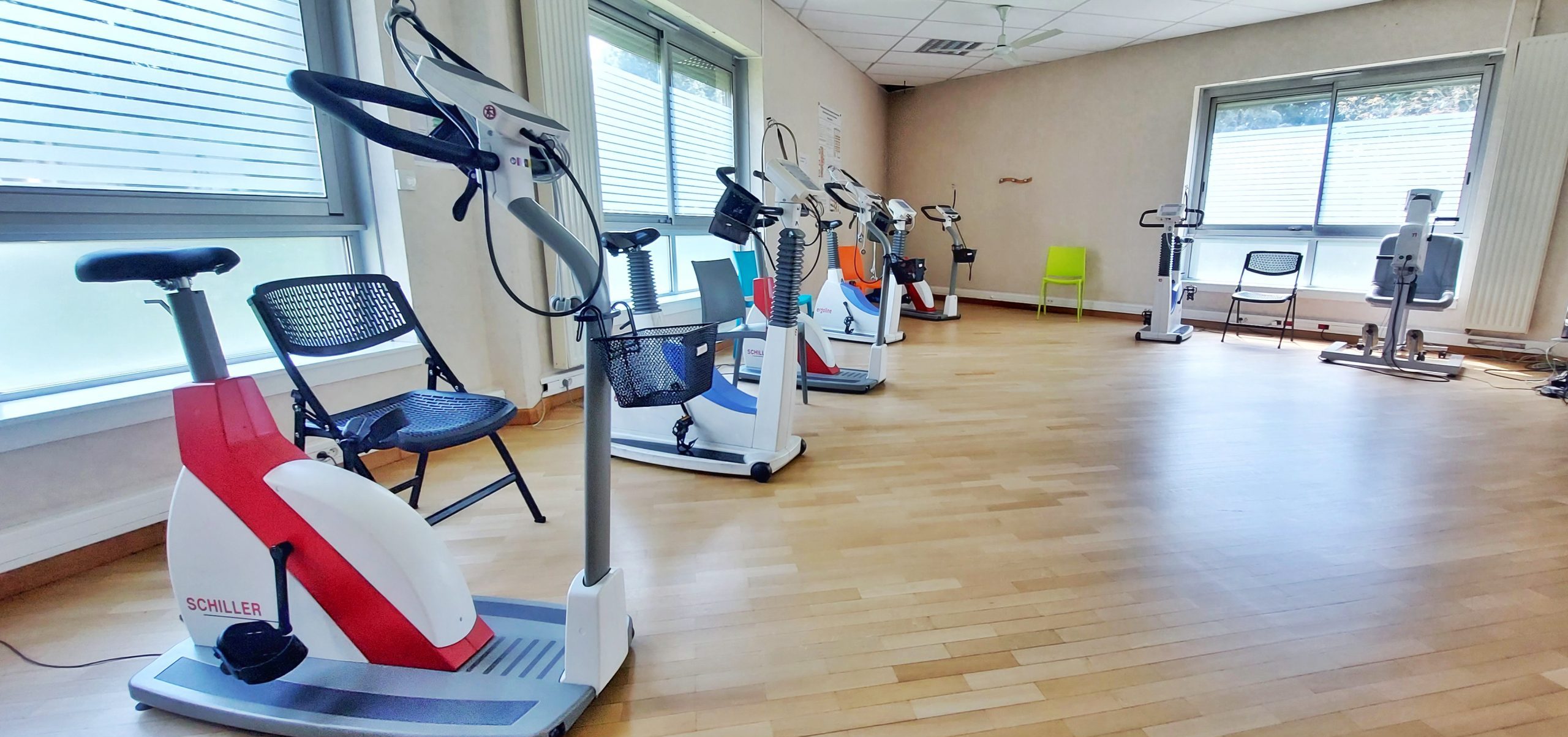 Formule ICI, avec la photo de la salle de sport de chez APART